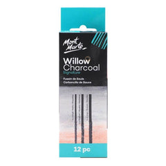 Mont marte Willow Charcoal Pkt 12 - Al Masam Stationery LLC