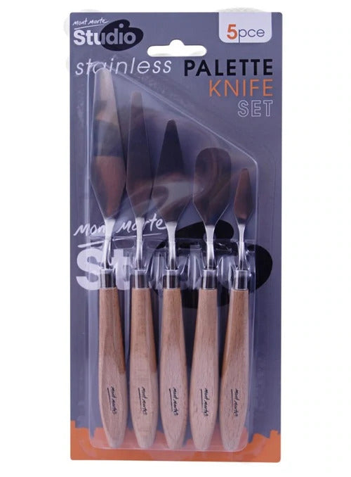 Studio Palette Knife Set Stainless - Al Masam Stationery LLC Main image