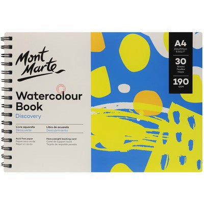 Watercolour Book Discovery A4 - Al Masam Stationery LLC Main image
