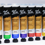 Mont Marte Dimension Acrylic Intro Set 8pc x 18ml - Al Masam Stationery LLC