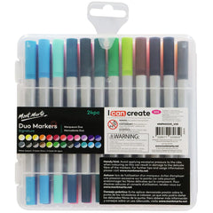 Mont Marte Duo Markers 24pc in Case - Al Masam Stationery LLC