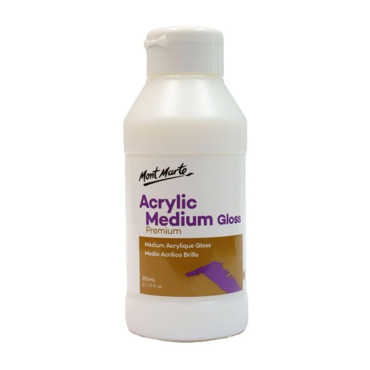 Mont marte Gel Medium Gloss 250ml - Al Masam Stationery LLC Main image