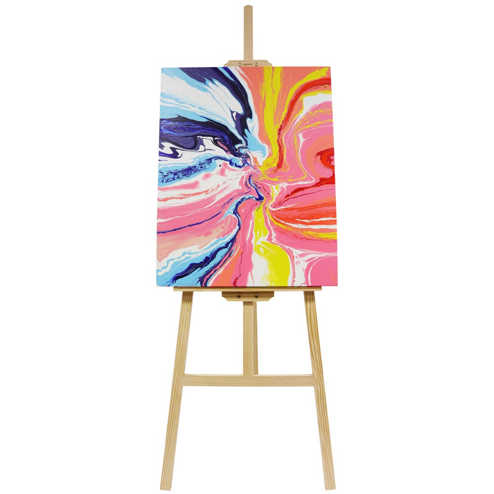 Mont Marte Floor Display Easel Pine 172cm - Al Masam Stationery LLC Main image