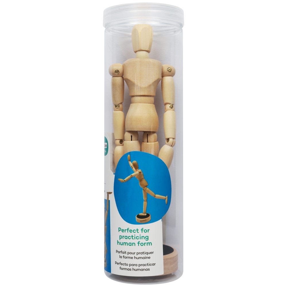 Mont Marte Magnetic Manikin 20cm - Al Masam Stationery LLC