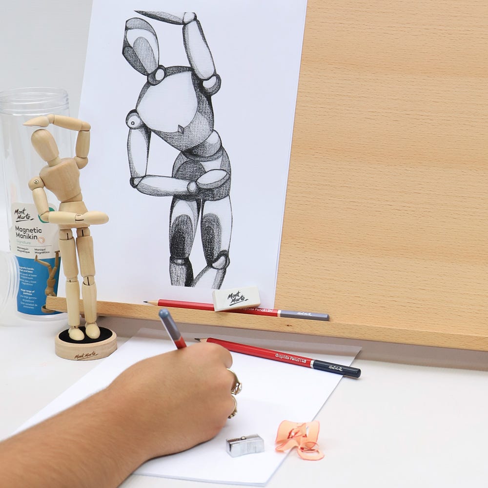 Mont Marte Magnetic Manikin 20cm - Al Masam Stationery LLC