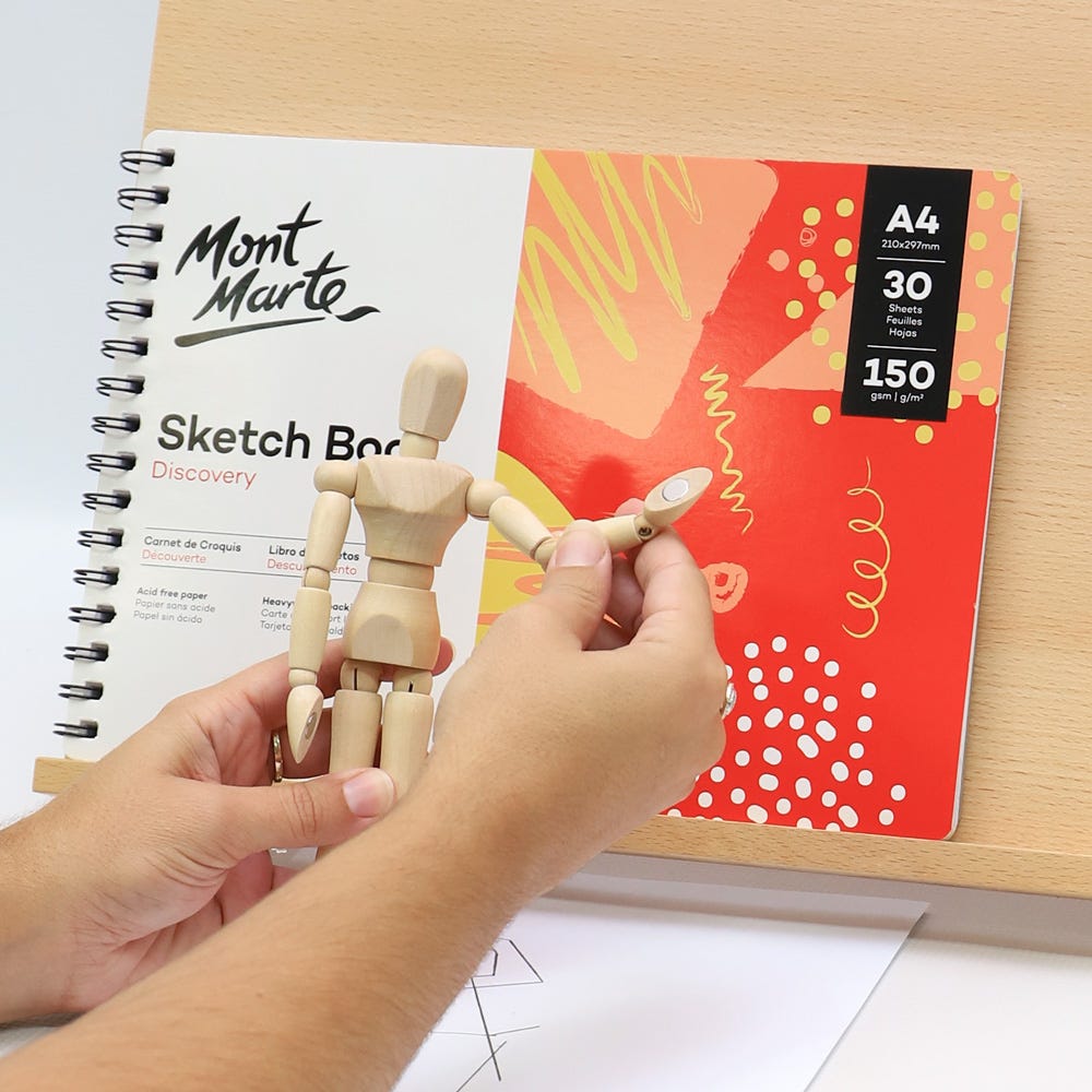 Mont Marte Magnetic Manikin 20cm - Al Masam Stationery LLC