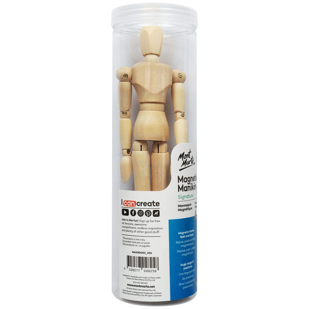 Mont Marte Magnetic Manikin 20cm - Al Masam Stationery LLC