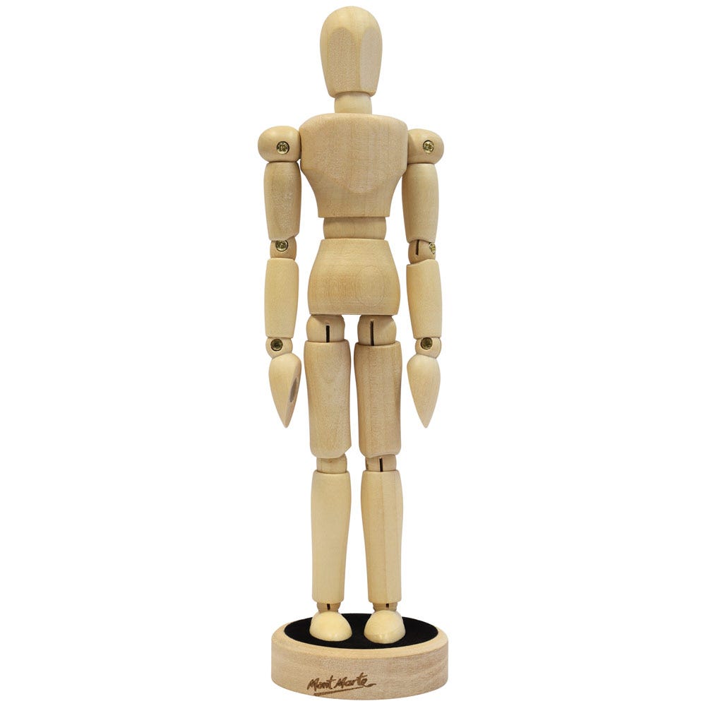 Mont Marte Magnetic Manikin 20cm - Al Masam Stationery LLC