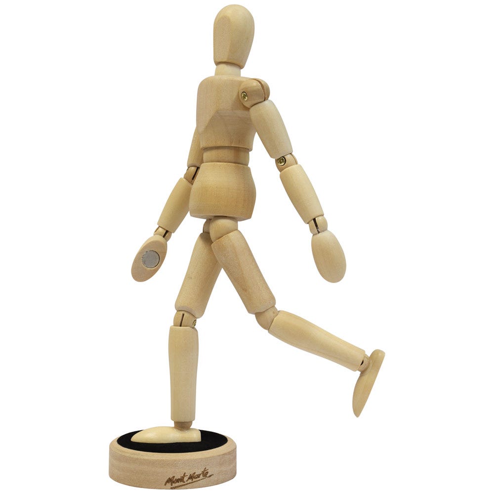 Mont Marte Magnetic Manikin 20cm - Al Masam Stationery LLC