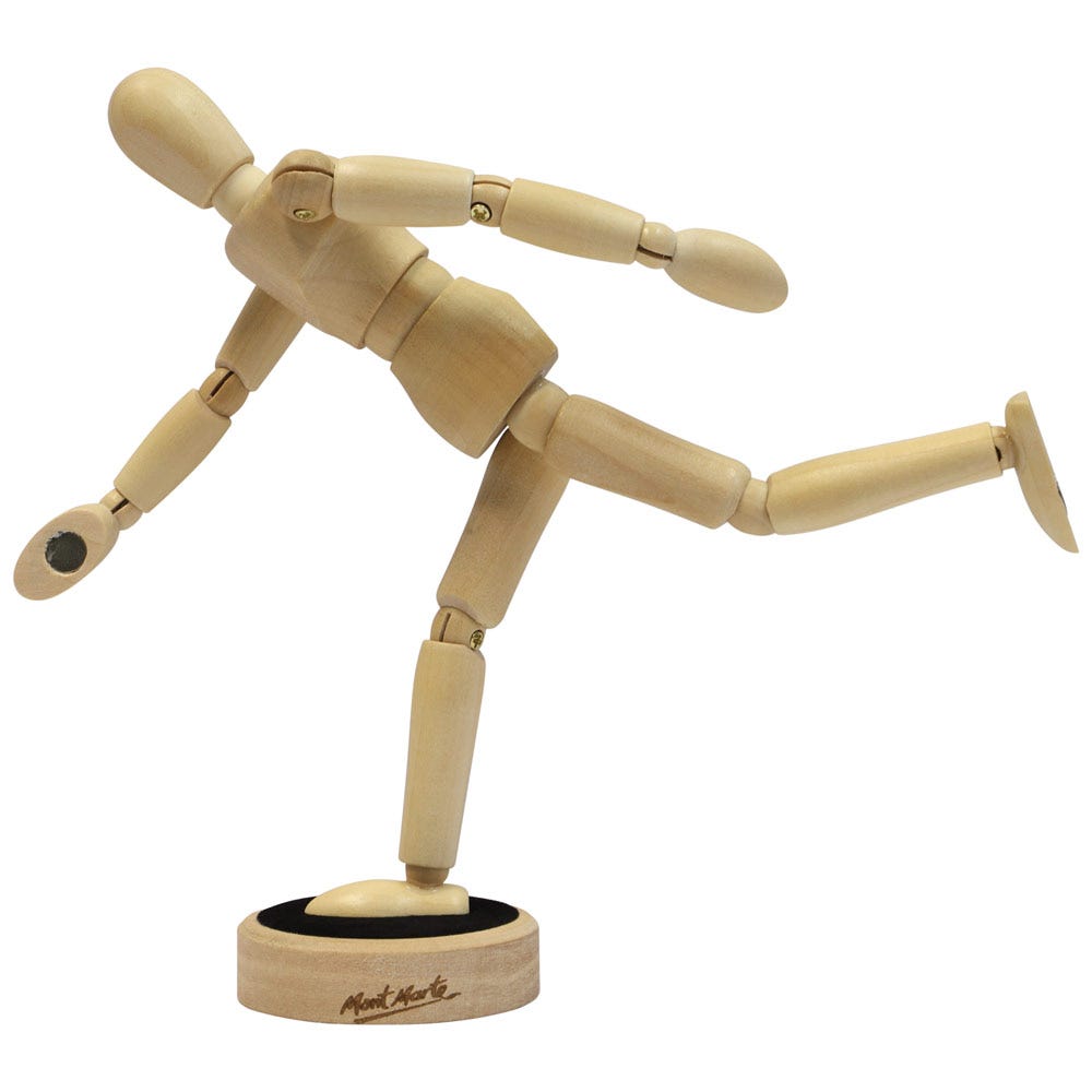 Mont Marte Magnetic Manikin 20cm - Al Masam Stationery LLC