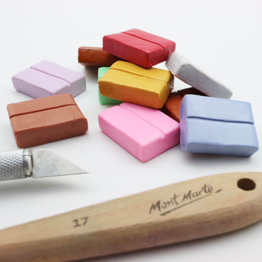 Mont Marte Make n Bake Polymer Clay Metallic 100g - Al Masam Stationery LLC