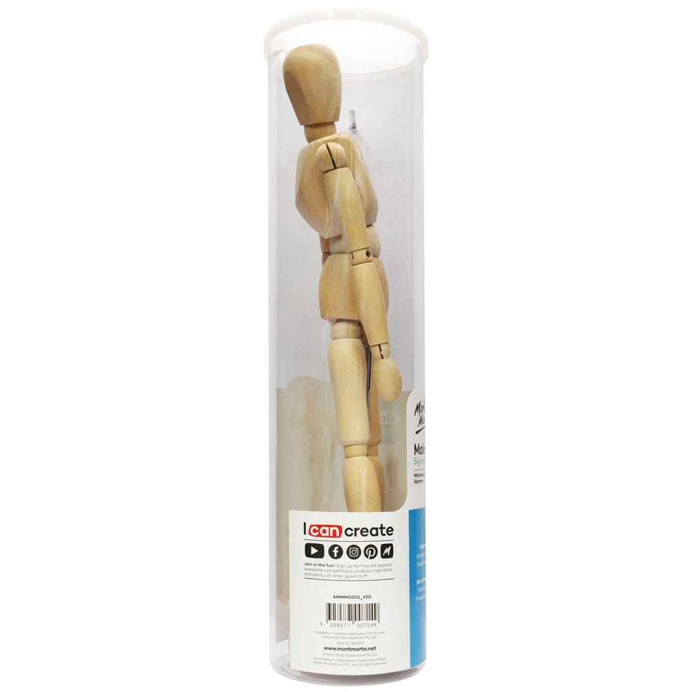 Mont Marte Manikin Male 30cm - Al Masam Stationery LLC