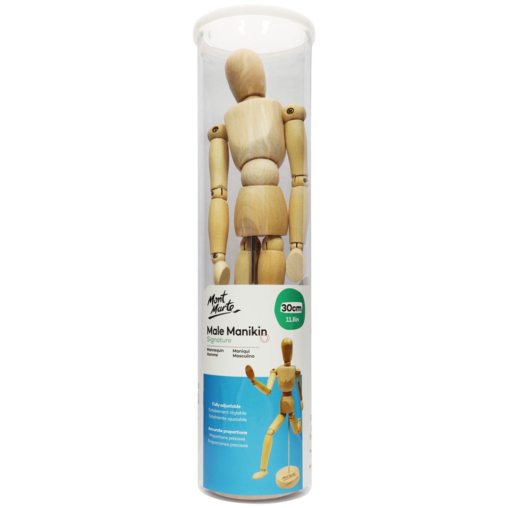 Mont Marte Manikin Male 30cm - Al Masam Stationery LLC Main image