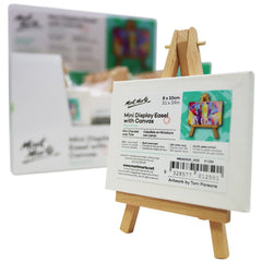 Mont marte Mini Display Easel w/Canvas 8x10cm - Al Masam Stationery LLC