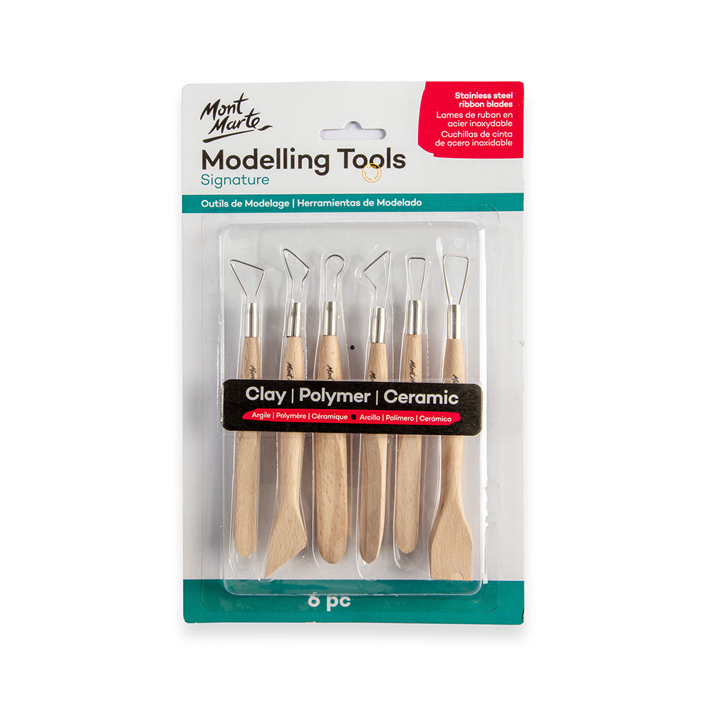 Mont Marte Modelling Tools 6pc - Al Masam Stationery LLC Main image