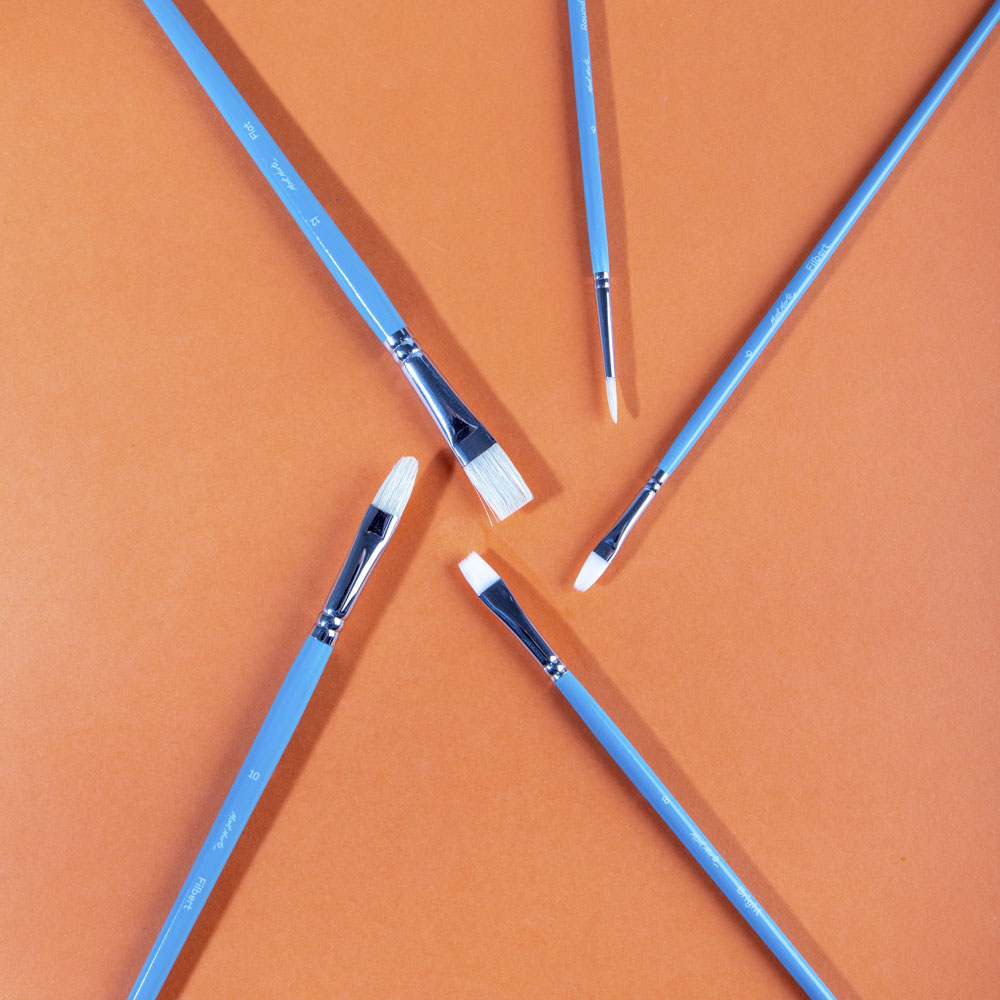 Mont Marte Gallery Series Brush Set Oils 5pc - (BMHS0020) - Al Masam Stationery LLC