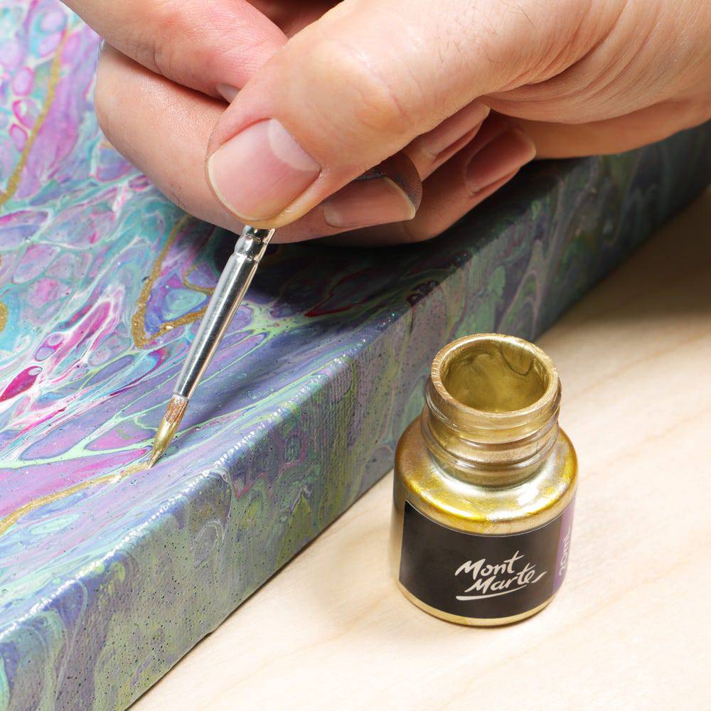 Mont Marte Gold Foil Paint 20ml Secondary image