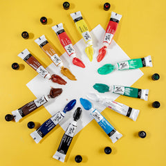 Mont Marte Oil Paints 12pc x 12ml - Al Masam Stationery LLC