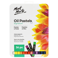 Mont Marte Oil Pastels 36pc Tin Box - Al Masam Stationery LLC