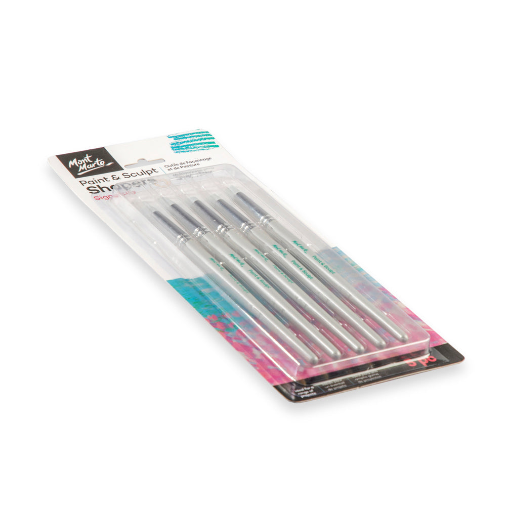 Mont Marte Paint & Sculpt Shapers 5pc - Al Masam Stationery LLC