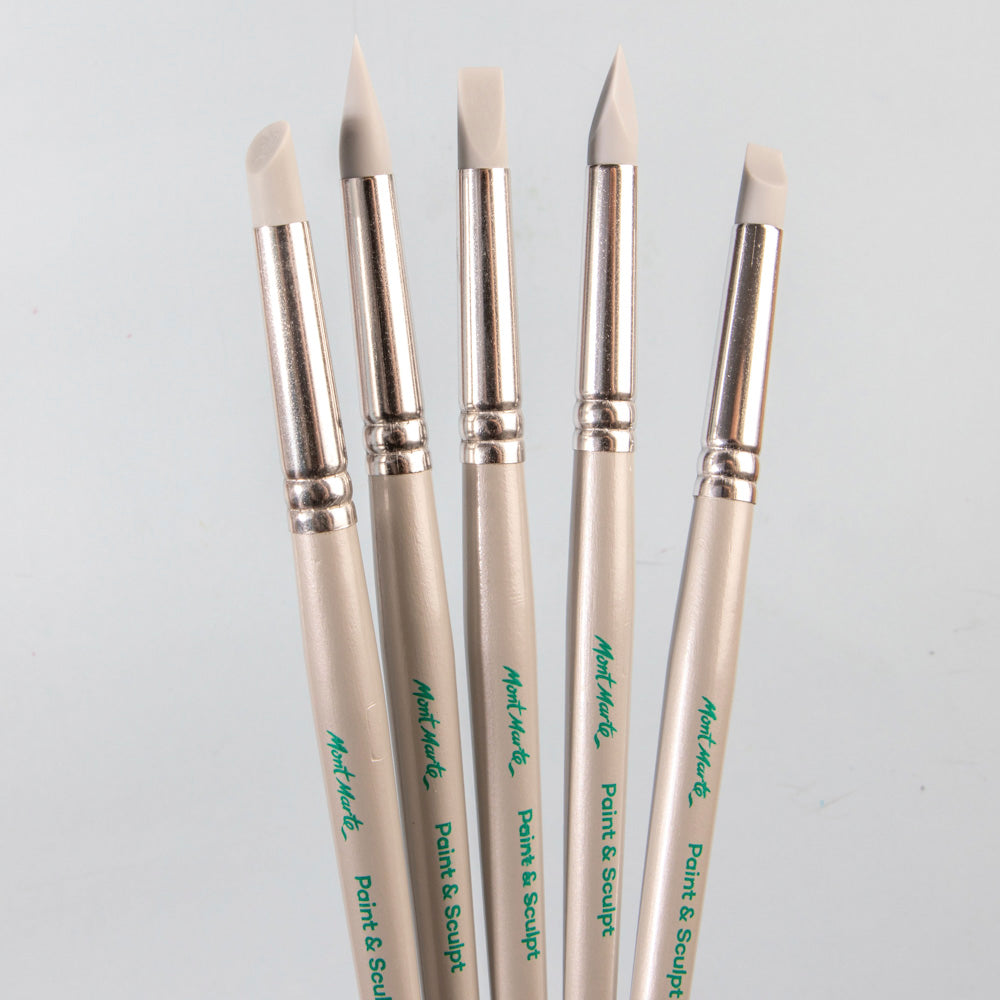 Mont Marte Paint & Sculpt Shapers 5pc - Al Masam Stationery LLC