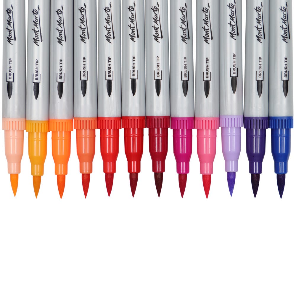 Mont Marte Duo Markers 24pc in Case Secondary image