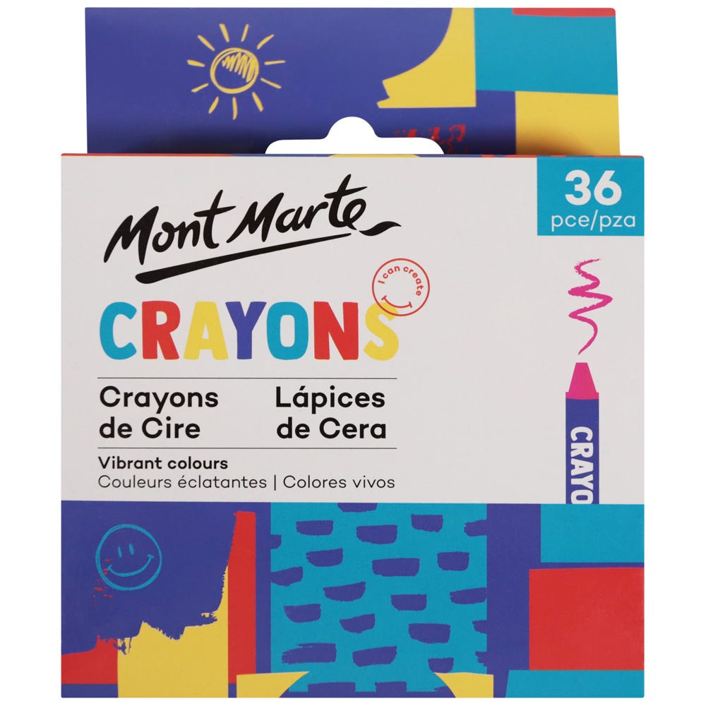 Mont marte Crayons 36pc - Al Masam Stationery LLC Main image