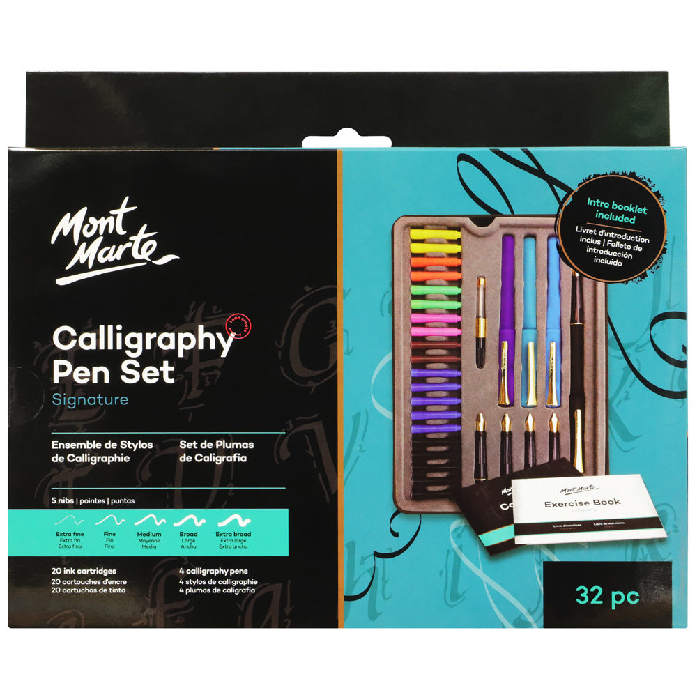 Mont Marte Calligraphy Set 33pc - Al Masam Stationery LLC Main image