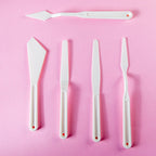 Mont Marte Plastic Palette Knife Set 5pc | Paint Tools
