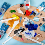 Mont Marte Plastic Palette Knife Set 5pc | Paint Tools