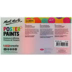 Mont Marte Poster Paint 250ml 4pc - Fluoro