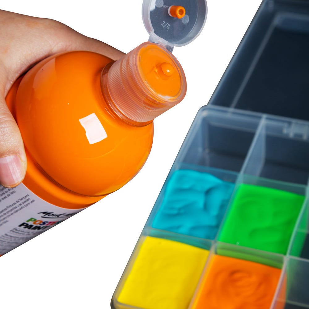 Mont Marte Poster Paint 500ml - Yellow Mid - Al Masam Stationery LLC