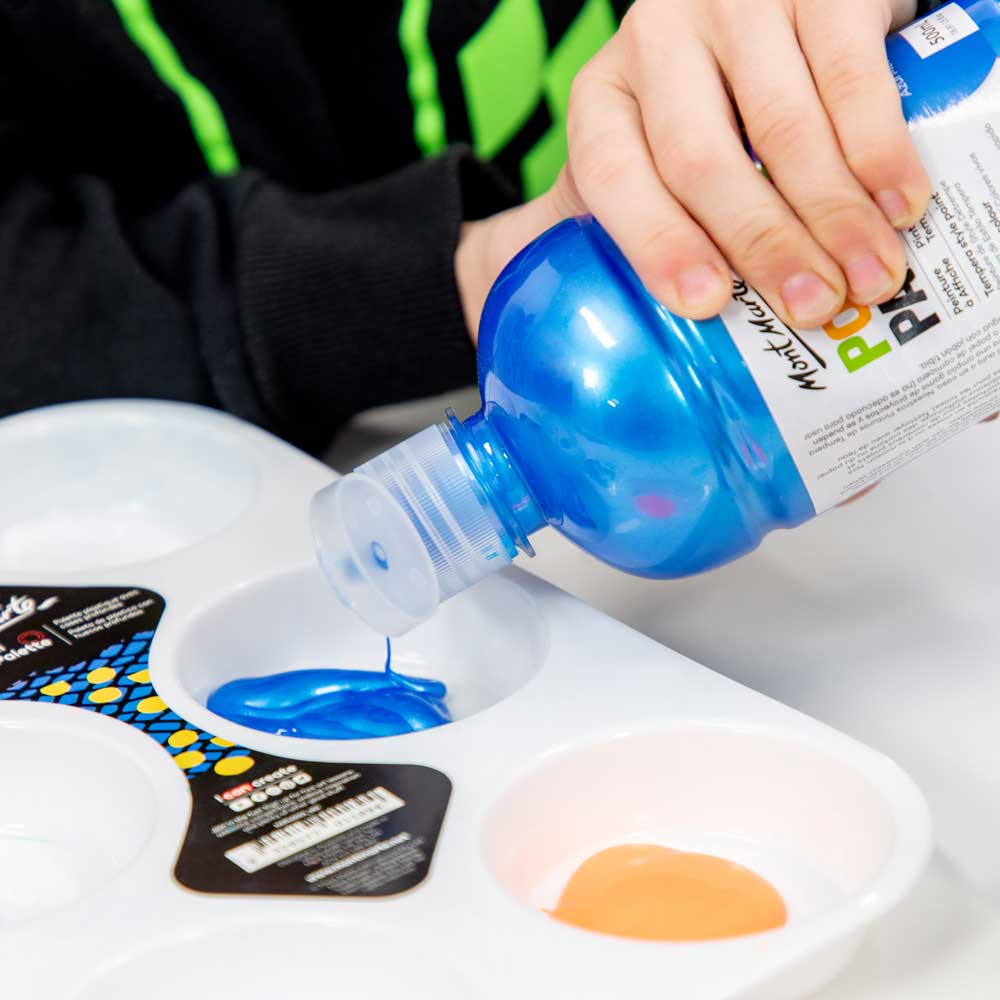 Mont Marte Poster Paint 500ml - Metallic Yellow - Al Masam Stationery LLC