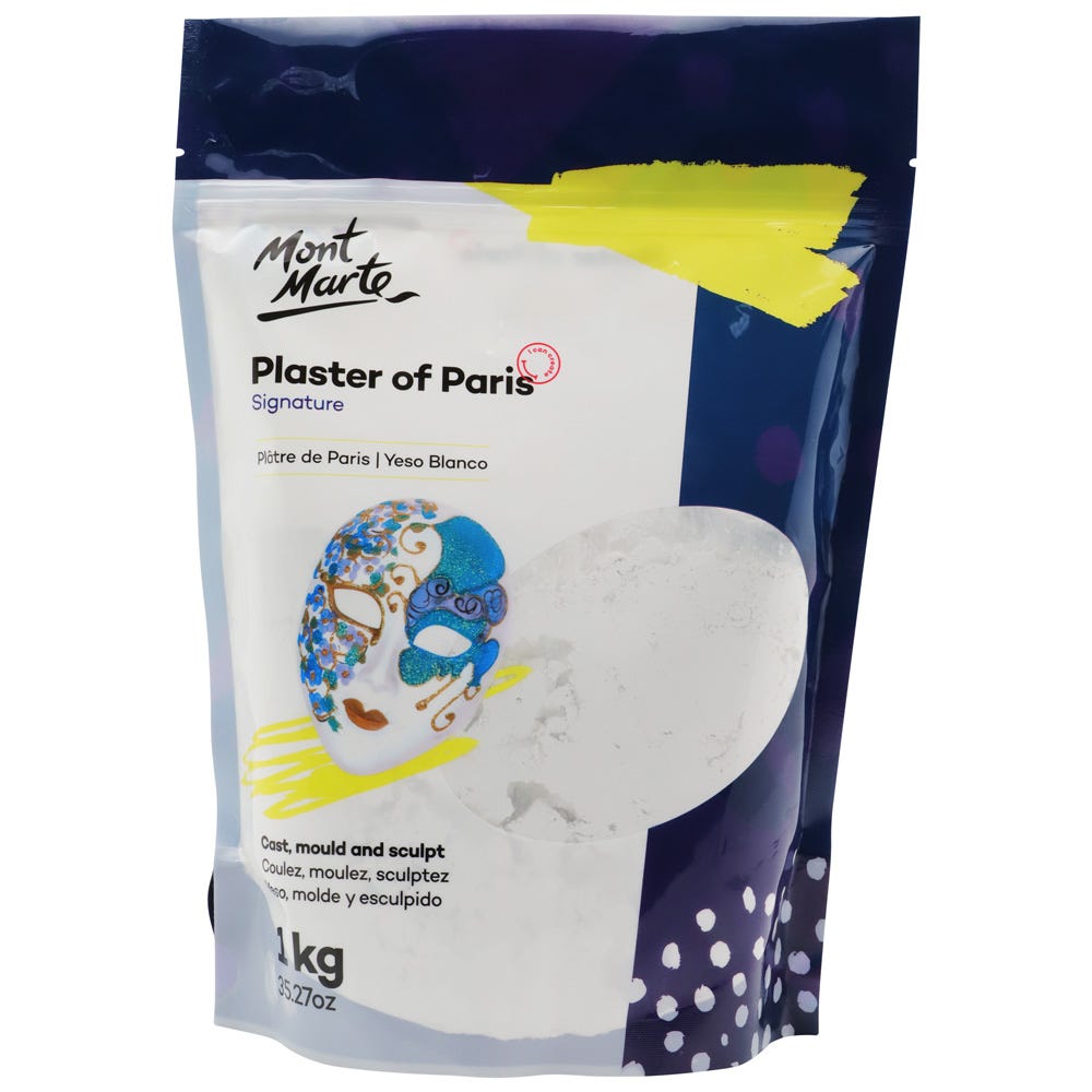Mont marte Plaster of Paris 1Kg - Al Masam Stationery LLC Main image