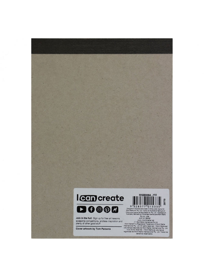 Mont Marte Watercolour Pad German Paper A5 180gsm 15sht - Al Masam Stationery LLC