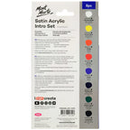 Mont Marte Satin Acrylic Intro Set 8pc x 18ml - Al Masam Stationery LLC - art & craft - art & craft