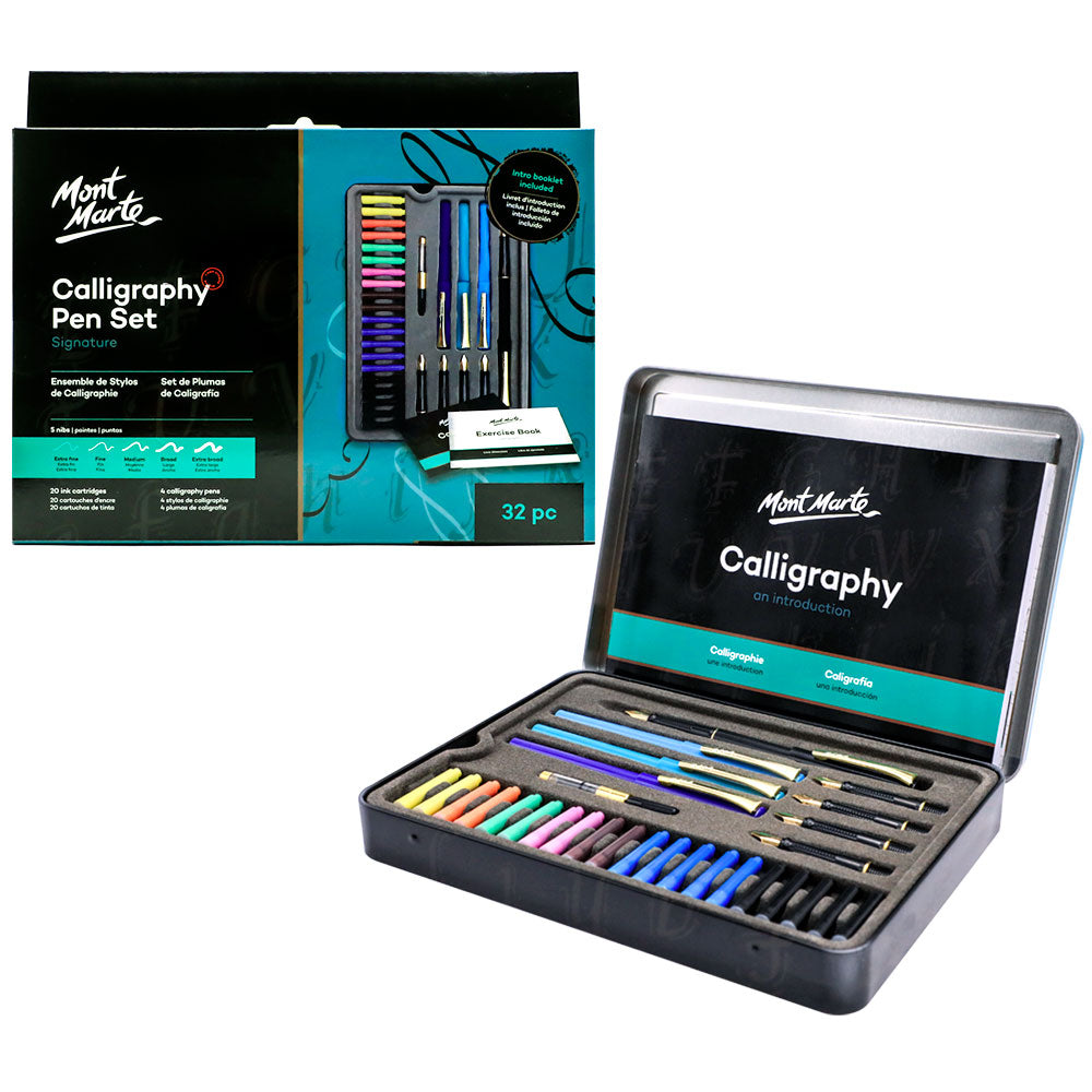 Mont Marte Calligraphy Set 33pc - Al Masam Stationery LLC