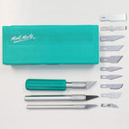 Mont Marte Hobby Knife Set SK5 Blades 13pc - Al Masam Stationery LLC - Wood Carving Sets & Tools - Wood Carving Sets & Tools