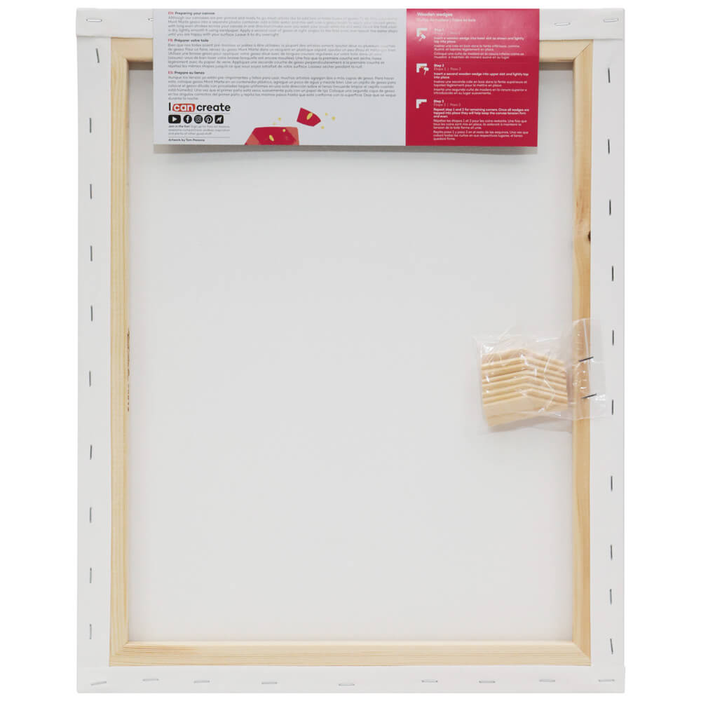 Mont Marte Studio Canvas Pine Frame S.T. 40x50cm - Al Masam Stationery LLC