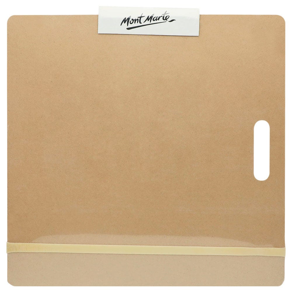 Mont Marte Medium Sketch Board with Clips for Drawing, Drafting & Outdoor Art