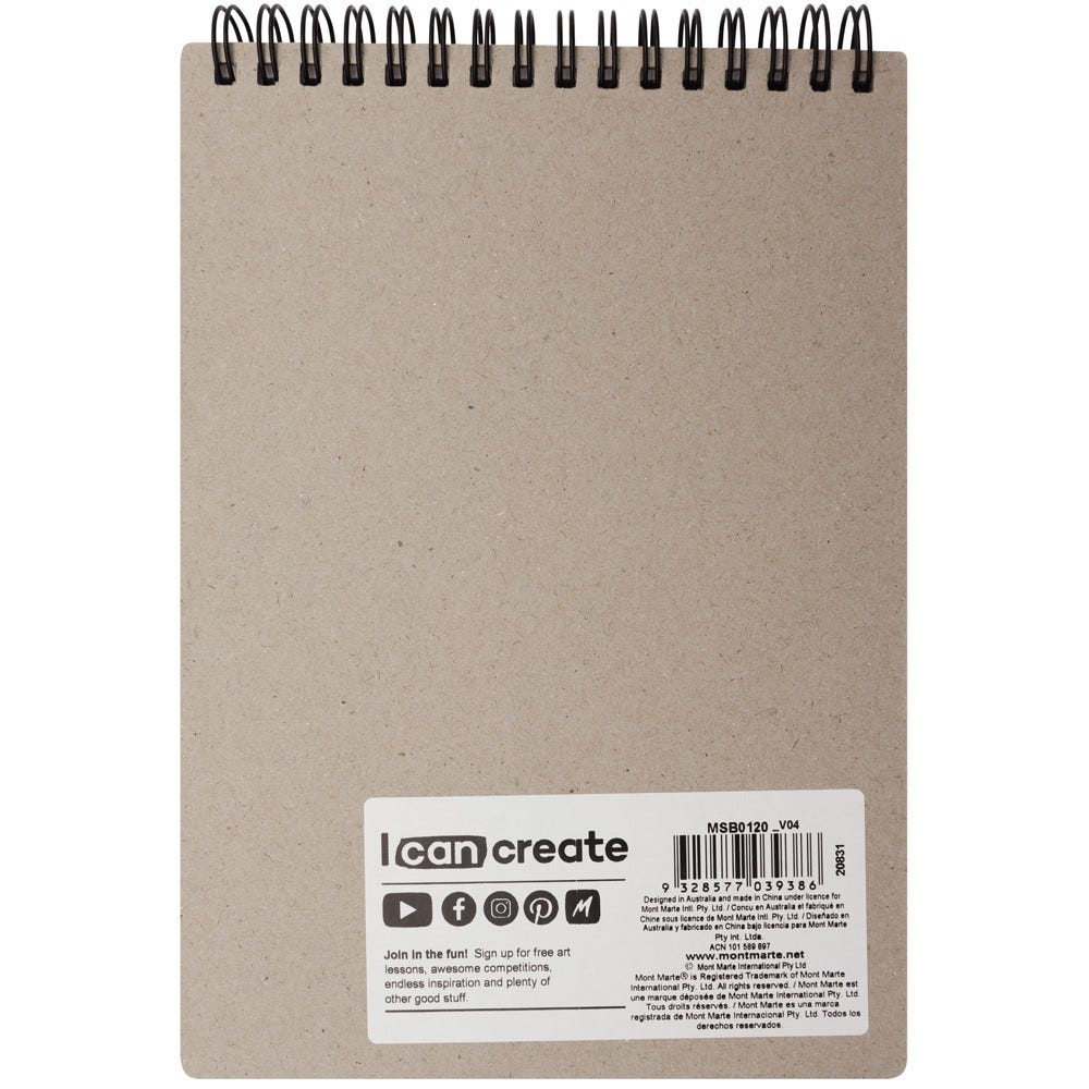 Mont Marte Discovery Sketch Book 150gsm A5 - Al Masam Stationery LLC