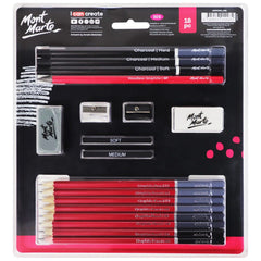 Mont Marte Sketch & Draw Set 18pc - Al Masam Stationery LLC