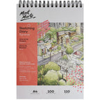 Mont Marte Jumbo Sketching Diary 100 Sht A4 - Al Masam Stationery LLC - Sketching, Pastel & Marker Surfaces - Sketching, Pastel & Marker Surfaces