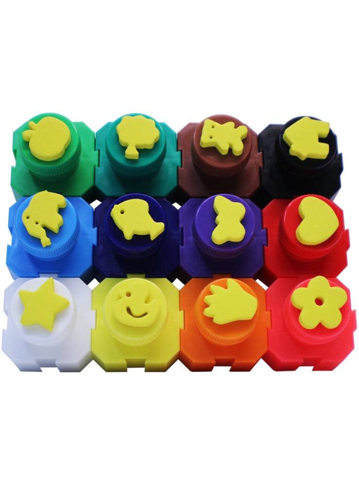 Mont Marte Kids Poster Paint Stamper Set 12 Piece Secondary image