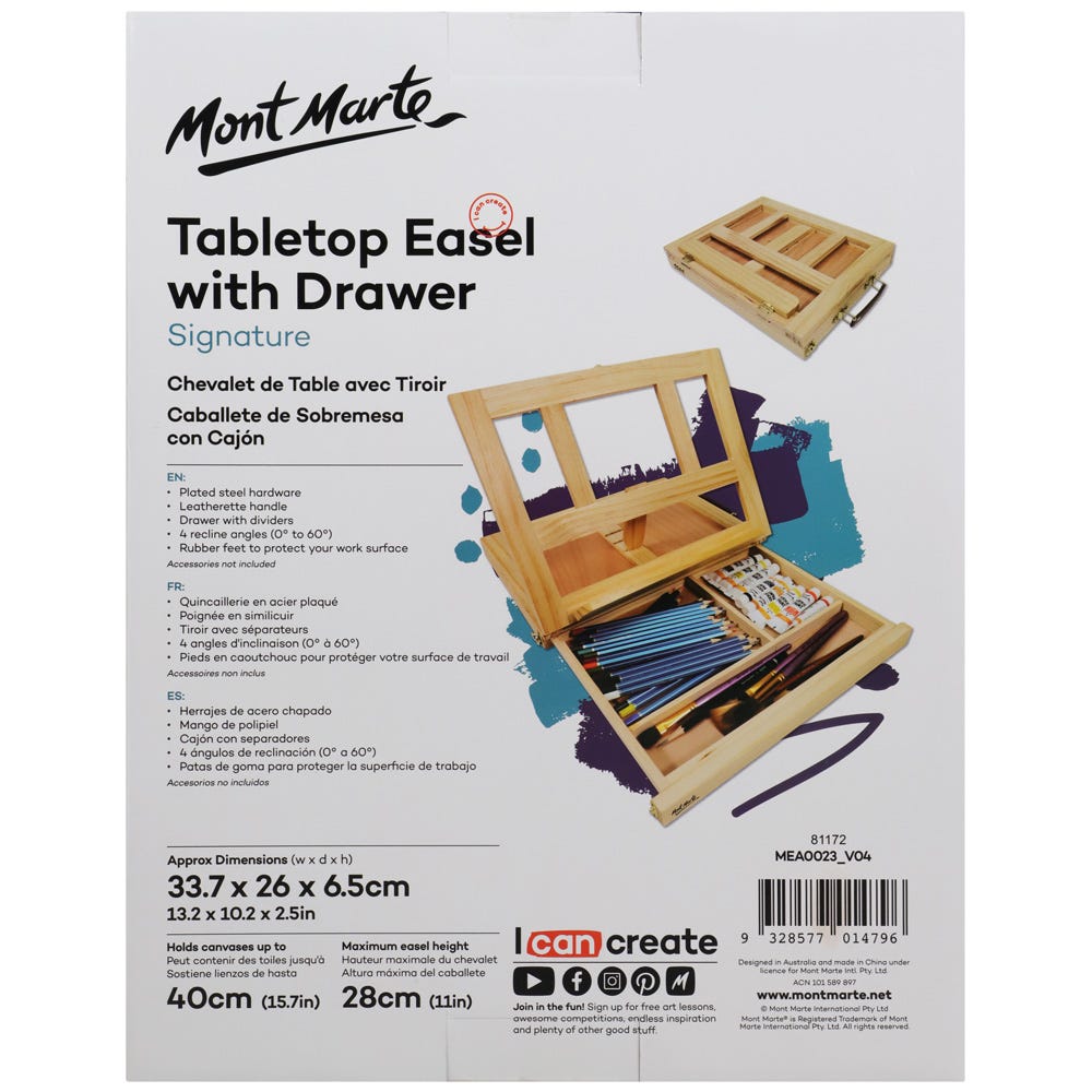 Table Easel with Drawer Signature Secondary image