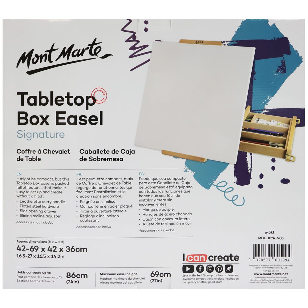 Tabletop Box Easel Signature Secondary image