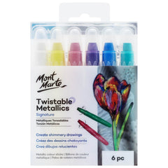 Mont Marte Twistable Metallics 6pc