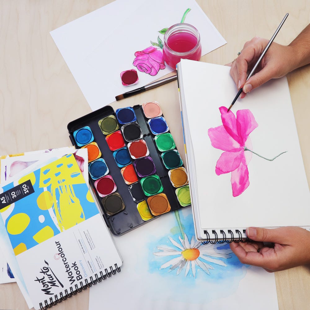 Watercolour Book Discovery A3