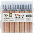 Mont Marte Wood Carving Set 12pc - Al Masam Stationery LLC - art & craft - art & craft