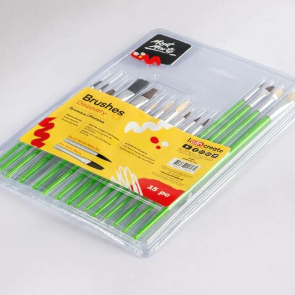 Mont Marte Studio Artist Brushes 15pc Secondary image